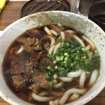 肉うどん 直 - 肉うどん　小