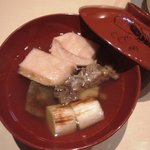 魚竹 - すっぽんのお椀。ダシが効いてる。