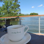 ターブル・ドゥ・リバージュ - コーヒーはポットに入ってセルフです(2017年9月)