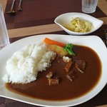 カレーハウス杏具 - ビーフカレー 1400円♪