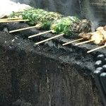 まくら とよかつ - 焼き始めの「まくら」