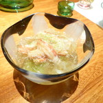 島之内 一陽 - 冬瓜の蟹あんかけ