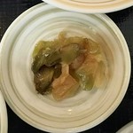 中国レストラン 雪園 - 漬け物(ザーサイ)