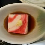 中国レストラン 雪園 - 梅豆腐(本日の小鉢)