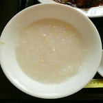中国レストラン 雪園 - 玉子粥   2杯め