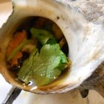 寿司元 - サザエの壷焼き
