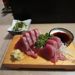 かつおの刺身です