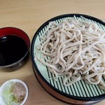 手打うどん・手打そばしまや - もりそば小盛り550円