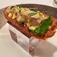 スリオラ - 毛蟹とマンゴーのスナック