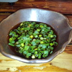 ラーメン櫻島 - 幻の裏メニュー　黒豚しゃぶしゃぶのポン酢とネギ　【　２０１１年３月　】