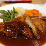 キッチン・ボン - ポークカツ・ライス（ライス大盛無料）　1400円