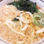 山田うどん - ちょっと麺をかき出しみた