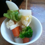 クルミドコーヒー - 野菜三兄弟