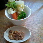 クルミドコーヒー - クルミ味噌でいただきます