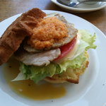 クルミドコーヒー - BLT 野菜三兄弟とｾｯﾄで６５０円