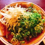 本家 第一旭 - 特製ラーメン、カタイめ・野菜多いめです。（2017.9 byジプシーくん）