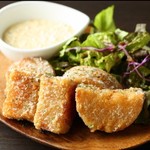 Fried yam Tatsuta (with homemade tartare)