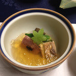 山の神温泉　優香苑 - 夕食…冷やし煮物(蛸柔らか煮)