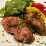 ワイン食堂ペコリーノ - NZL直送ラムの炭火焼き