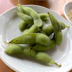 自然の恵みそばと、カフェ 凱 - サラダバーの枝豆