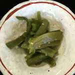 呑み処雅夢 - 若布の茎の中華風佃煮⁉︎ ご飯進む進む