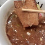 つけめん102 - 厚切りチャーシュー