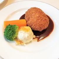 レストラン香味屋 - メンチカツ