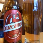 atehaca - クルスカンポ（Ｃｒｕｚｃａｍｐｏ）です。 これは、スペインのピルスナー系のビールなんですよ。 ラ・クルス・デル・カンポ社の製品です。