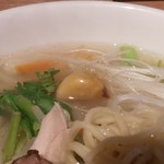 羊肉専門店 辰 - 羊骨汁塩胡椒ラーメン