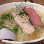 羊肉専門店 辰 - 羊骨汁塩胡椒ラーメン