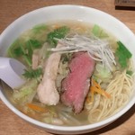 羊肉専門店 辰 - 羊骨汁塩胡椒ラーメン