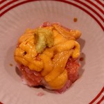 鮨匠 のむら - アカウニ×トロ