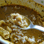 アプランティ - クリームチーズのスープカレー（牛・豚しゃぶ）1200円