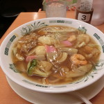 日高屋 - 五目あんかけラーメン　590円