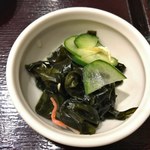 成蔵 - 付属の酢の物