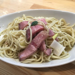 自家製麺 くろ松 - 酒盗まぜそば 240円