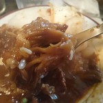 カレー屋アカマル - ハヤシライス￥1000&目玉焼きトッピング￥50&ご飯大盛り￥100