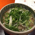 蕎麦しゃぶ総本家浪花そば - 九条ねぎそば