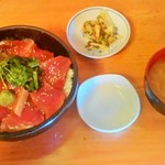 萬福食堂 - 本日のまかない　かつを漬け丼