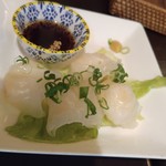 インディ庵 - 蒸し海老ぎょうざ