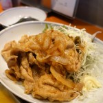 Ebisu Nomiba Yamashita - 豚の生姜焼き定食850円