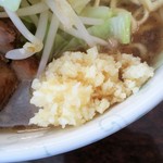 ラーメン二郎 - ニンニク増し増し