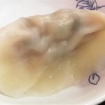 上海亭 - 水餃子のアップ