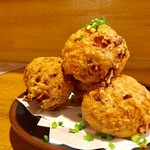 居酒屋 おか吉 - イカの落とし揚げ 350円