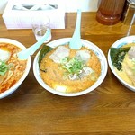 華宴 - 辛みそ《大盛》・辛みそ・塩【Sep.2017】