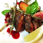 蝦夷鹿肉のロースト   ランチセット 冬季限定