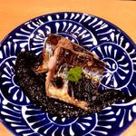 鮨 和さび - サンマ焼き×海苔醤油×ワサビ×肝