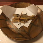 鰻はし本 - 骨せんべい