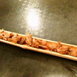 Mokka - 親鳥の焼鳥仕上げに京都七味屋の薫り高い粉山椒