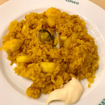 魚介のパエジャ